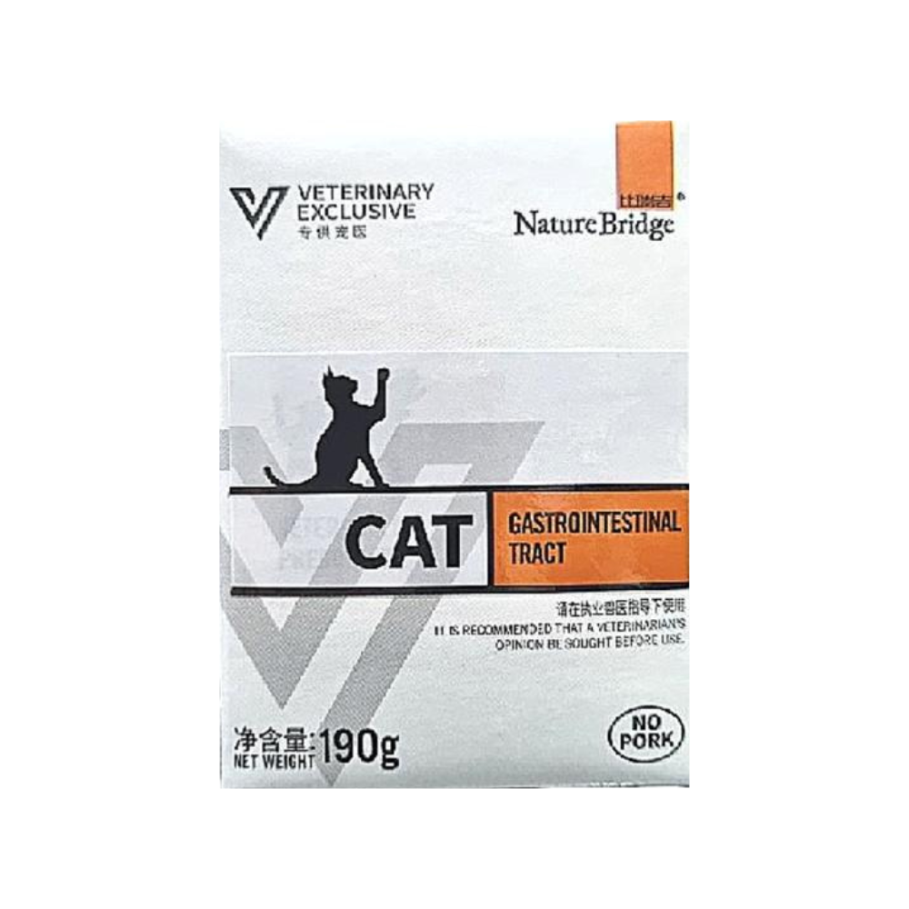 Nature Bridge Veterinary Exclusive Gastrointestinal Tract Wet Cat Food 190g