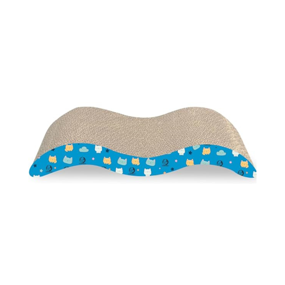 Full Wave Curved Cat Scratcher Board