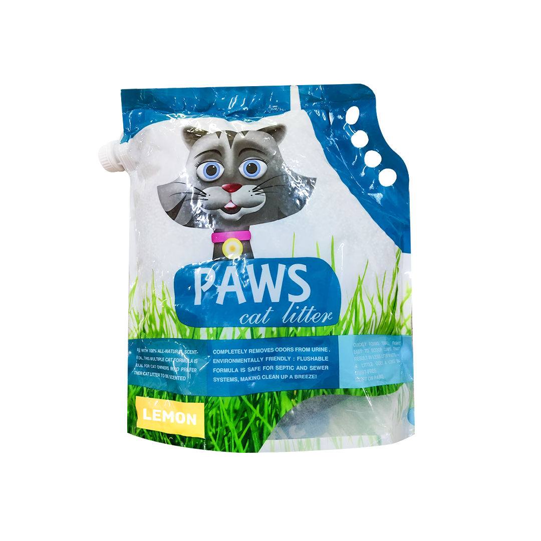 Paws Clumping Cat Litter Lemon 5L (4.5kg)