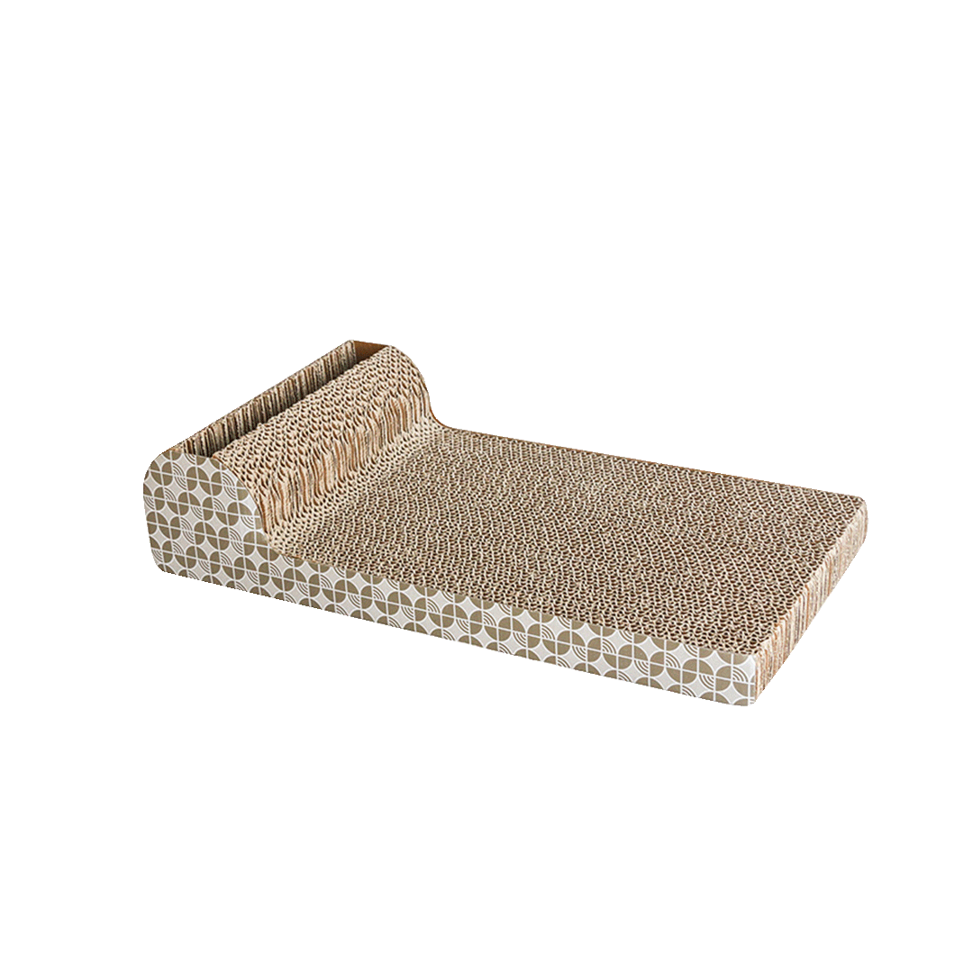 Lounge Design Reversible Pet Scratcher with Catnip