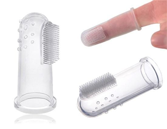 Soft Silicone Rubber Brush Finger Dental Toothbrush