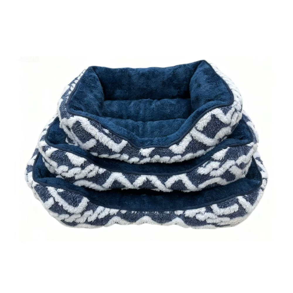 Premium Quality Soft Large Pet Bed Square Shape 60cm (1 Piece)