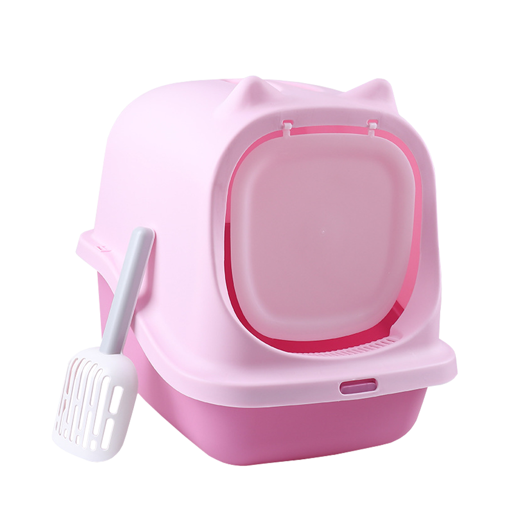 Premium Durable Covered Cat Litter Box