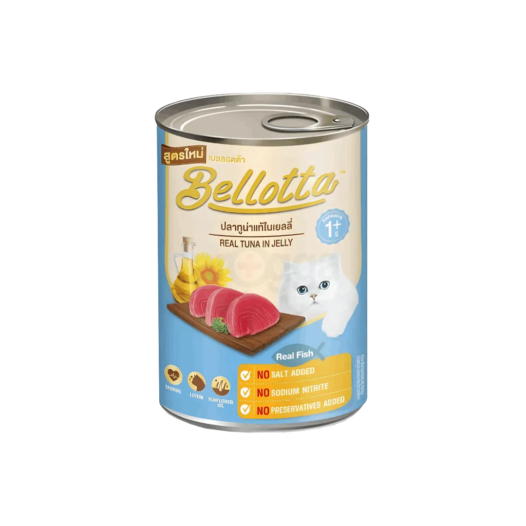 Bellotta Can Real Tuna in Jelly 400gm