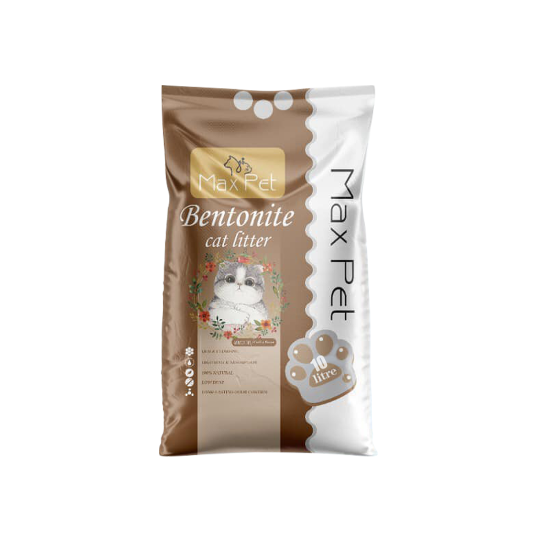 MaxPet Bentonite Cat Litter Coffee 10L