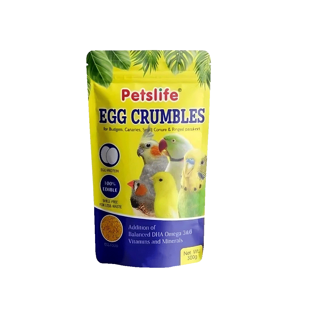 Petslife Egg Crumbles Egg Food 300g