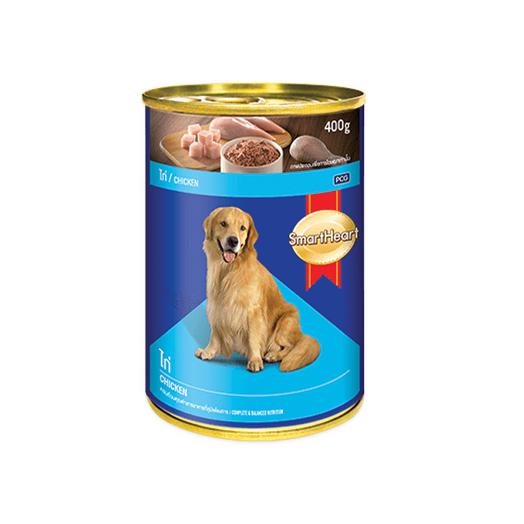 SmartHeart Dog Can Chicken 400g