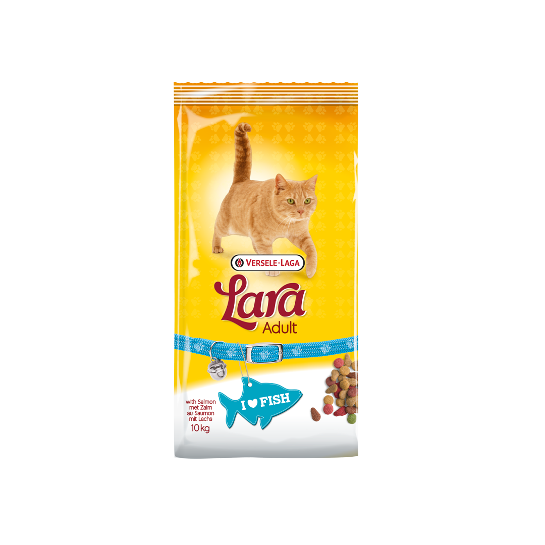 Lara Cat Food Adult Salmon Fish 10kg