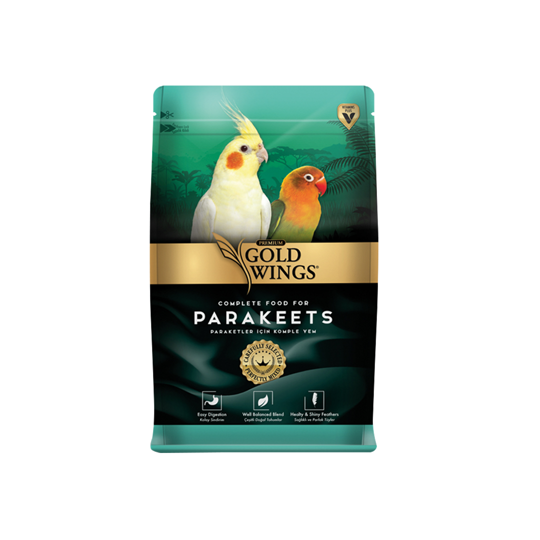 Goldwings Bird Food Parakeet Mix Pack 1kg