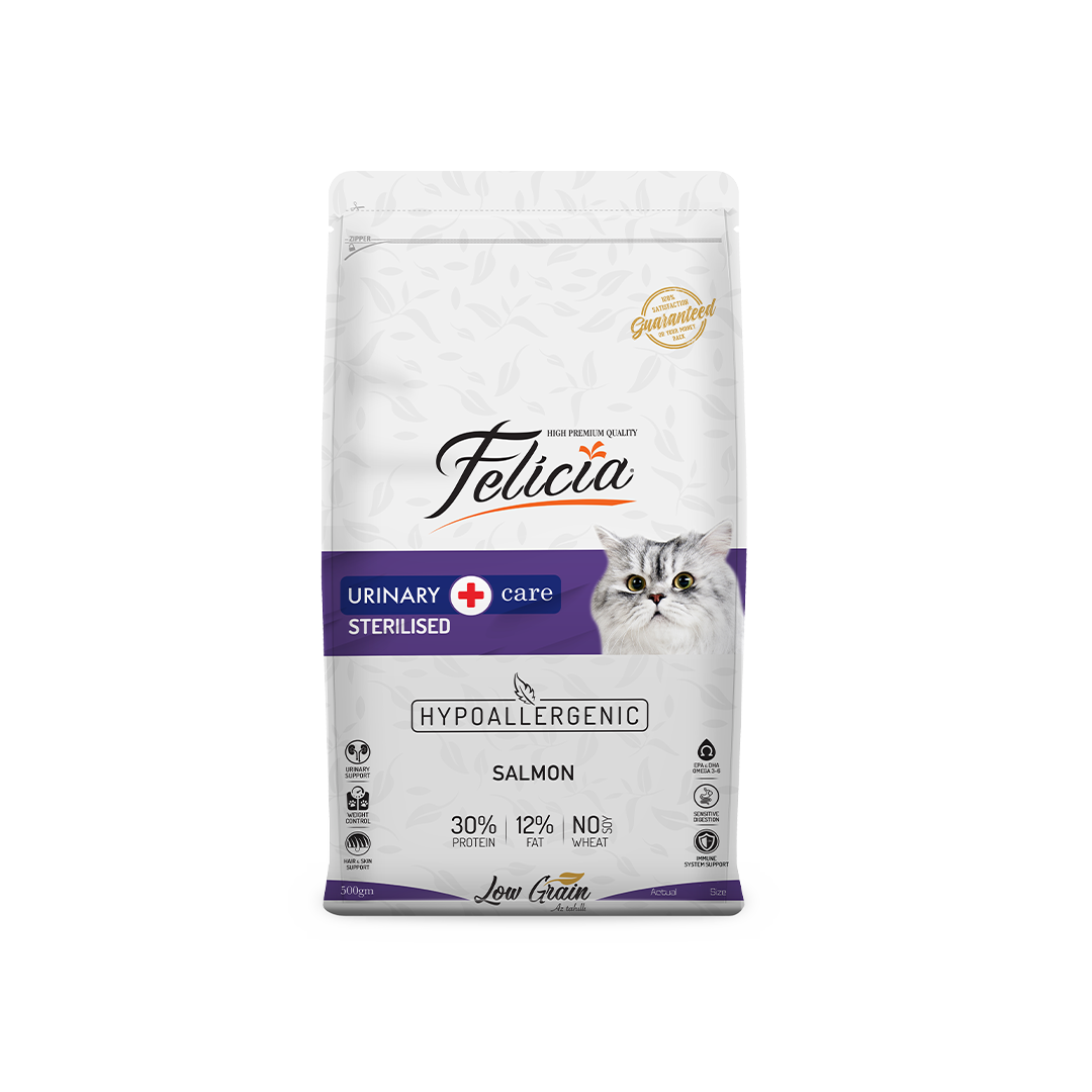 Felicia Low Grain Urinary Care Salmon 500g