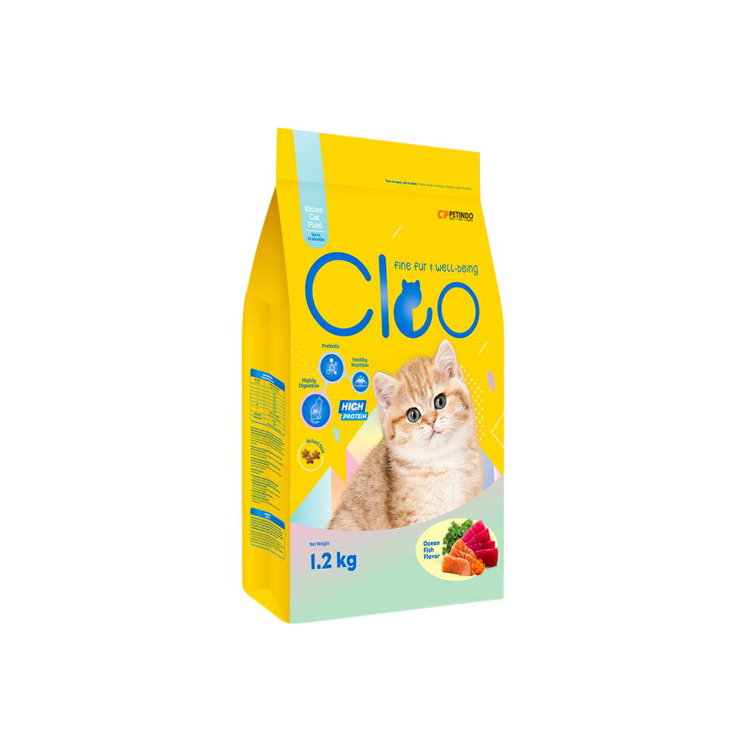 Cleo Kitten Cat Food Ocean Fish 1.2kg