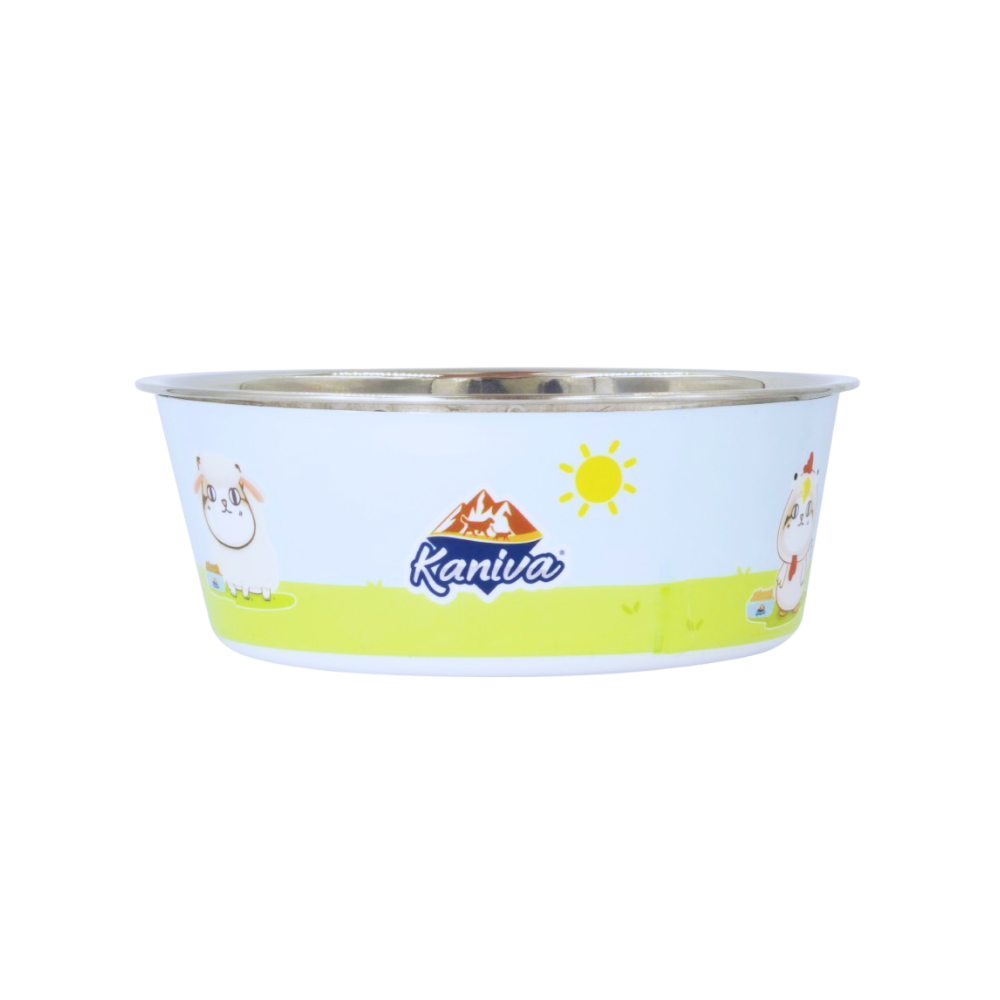 Kaniva Stainless Steel Pet Dish Food Bowl