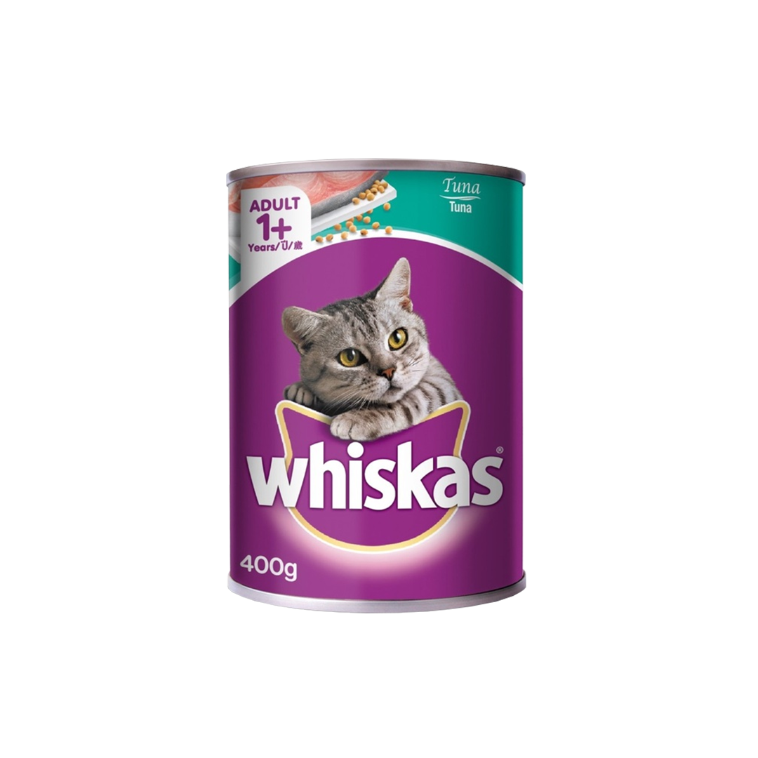 Whiskas Adult Cat Canned Food Tuna 400gm