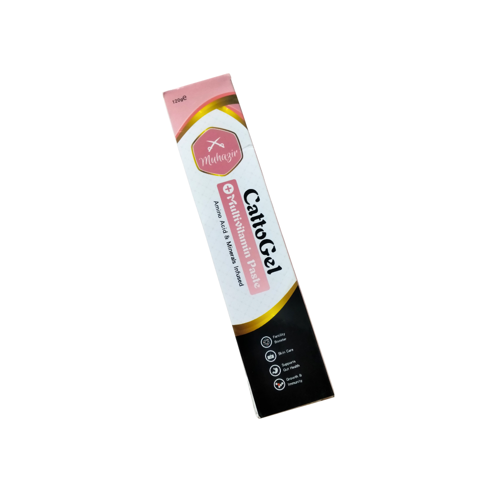 CattoGel Multivitamin Paste for Cats & Dogs–Enriched with Amino Acids & Minerals–120g