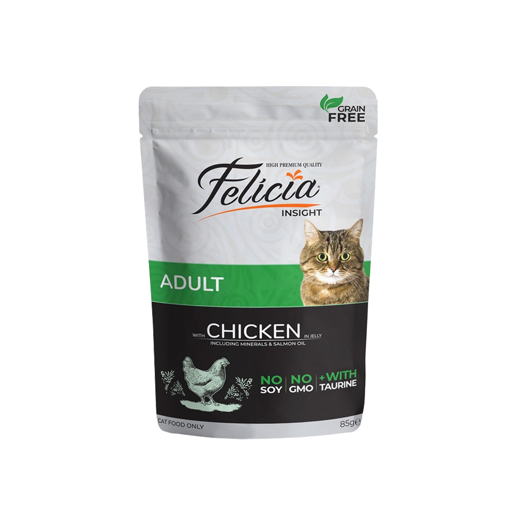 Felicia Grain Free Pouch Adult Chicken 85g