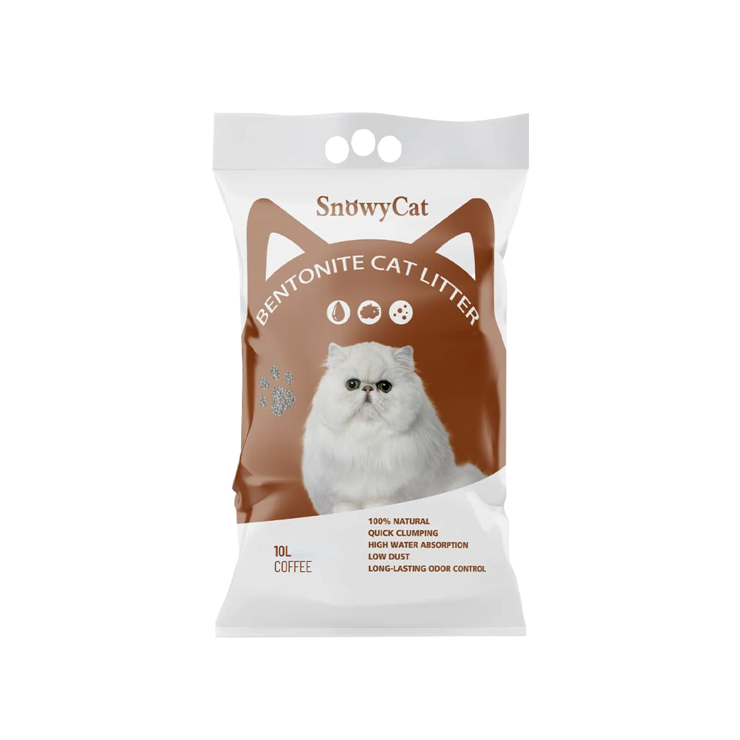 Snowycat Bentonite Cat Litter Coffee 10L