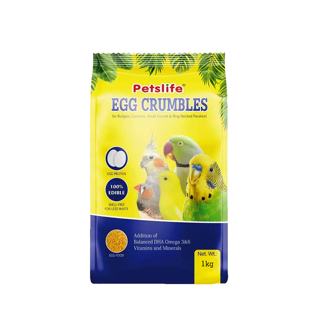 Petslife Egg Crumbles Egg Food 1kg