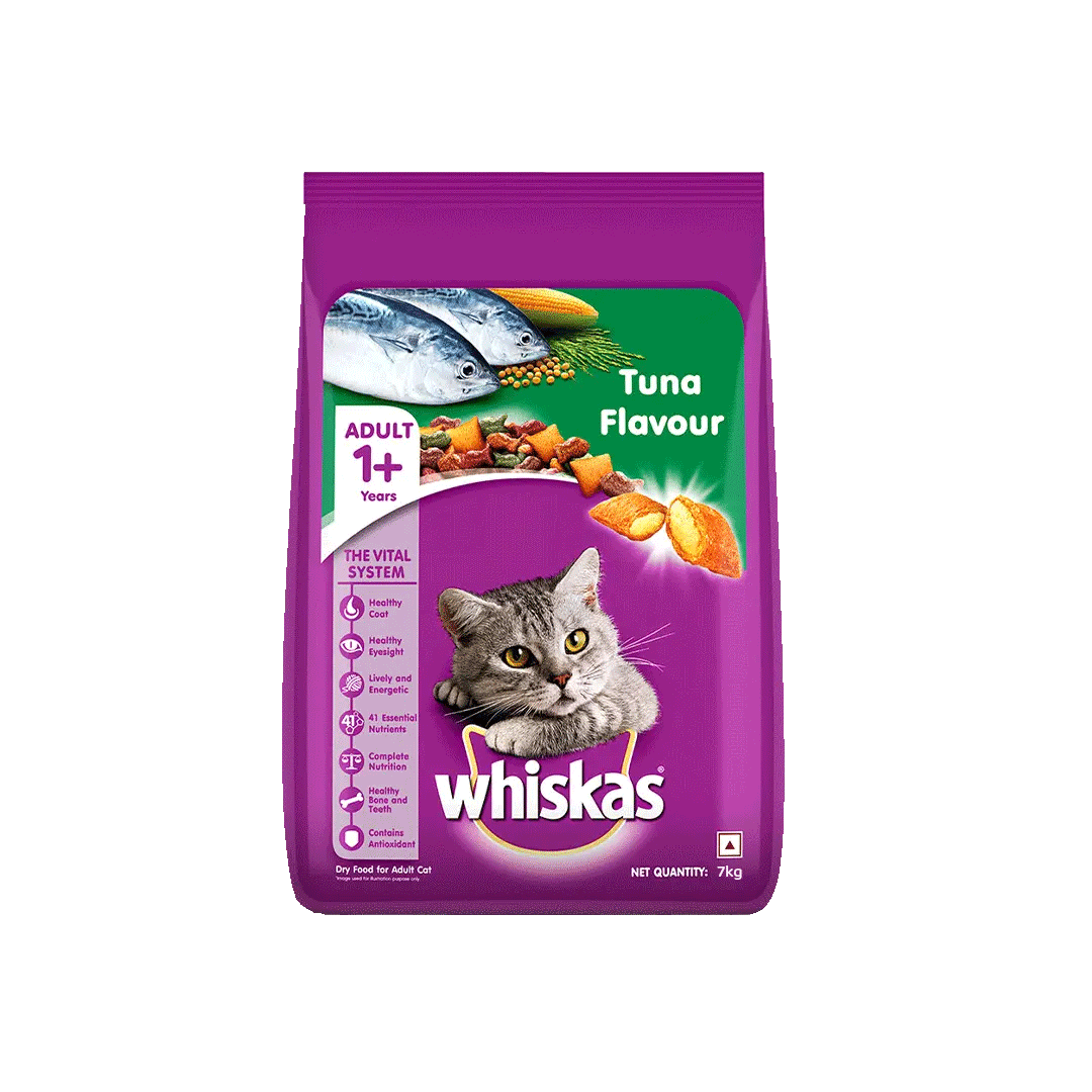 Whiskas Adult Cat Food Tuna 7kg
