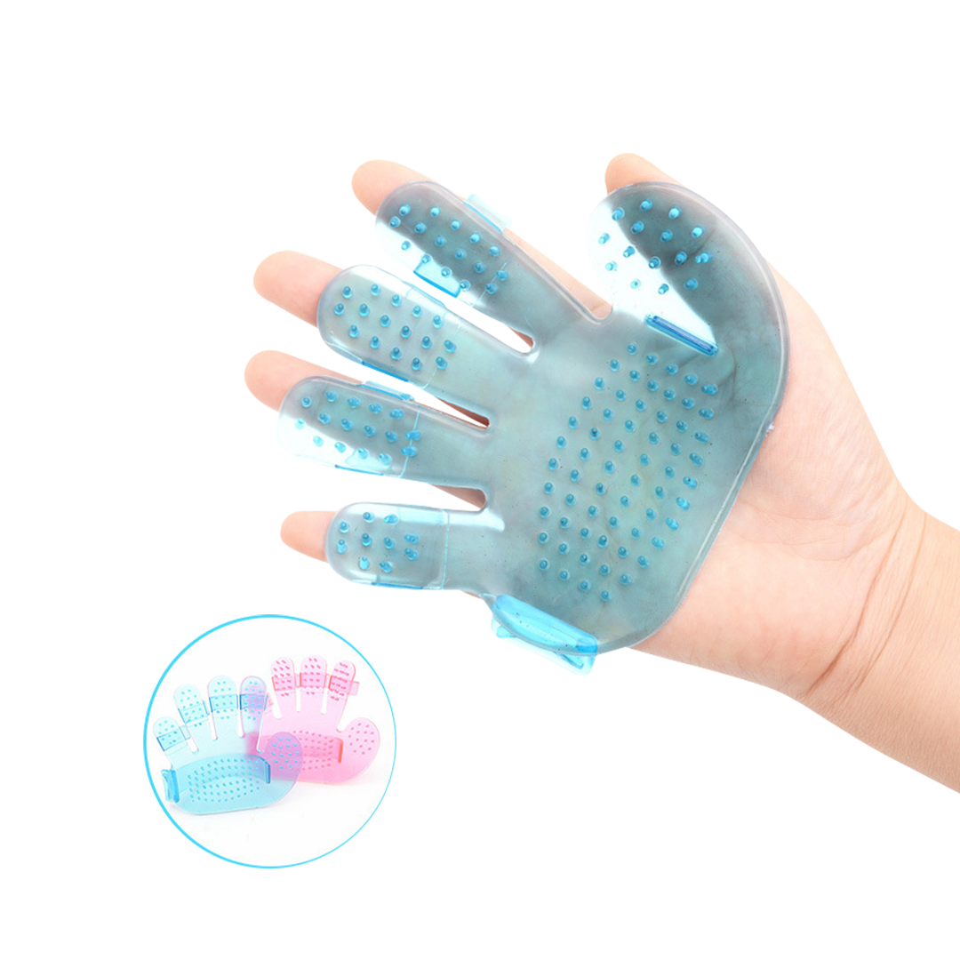 Pet Bath Brush Gloves Massage Palm Five Finger Brush