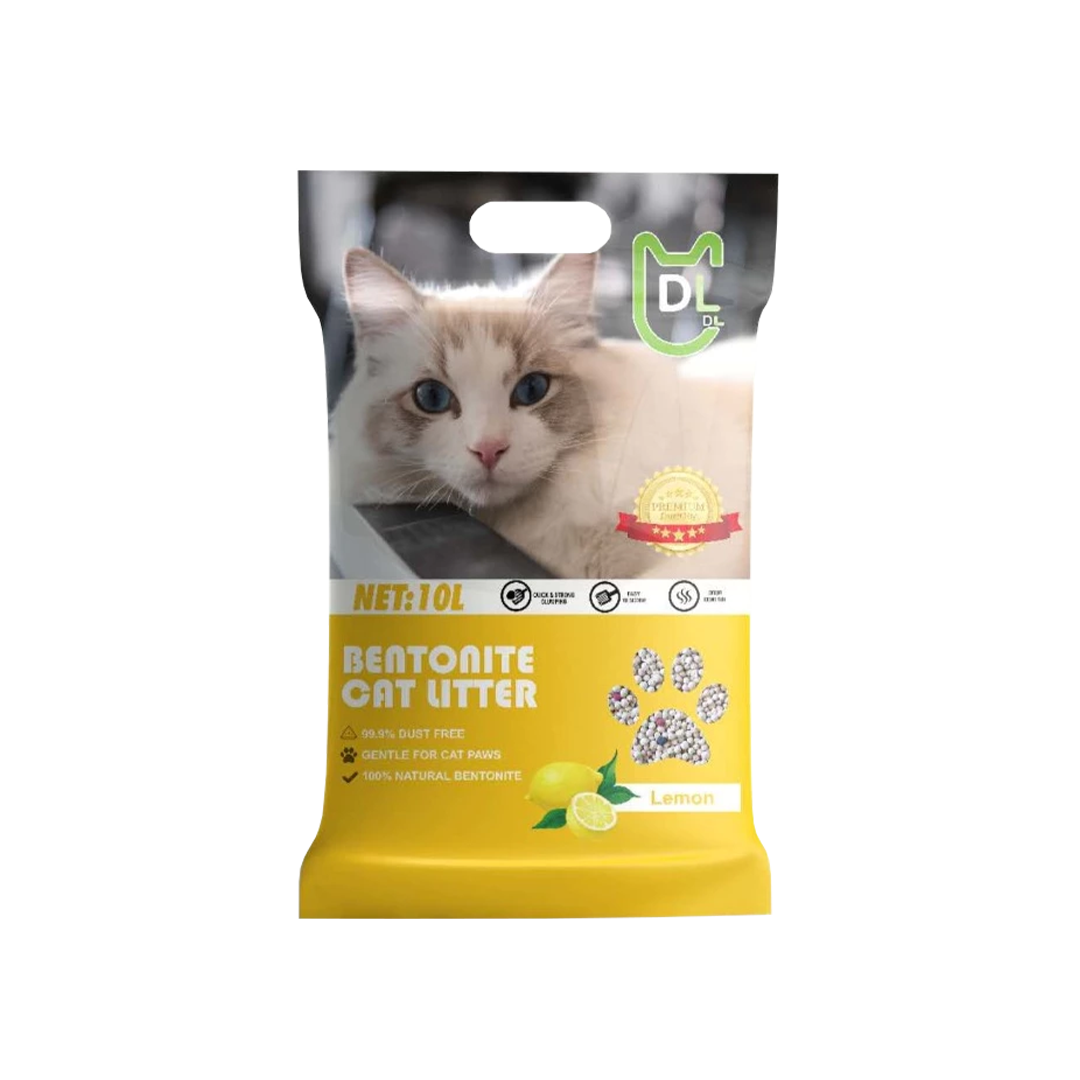 DL Bentonite Cat Litter Lemon 10L