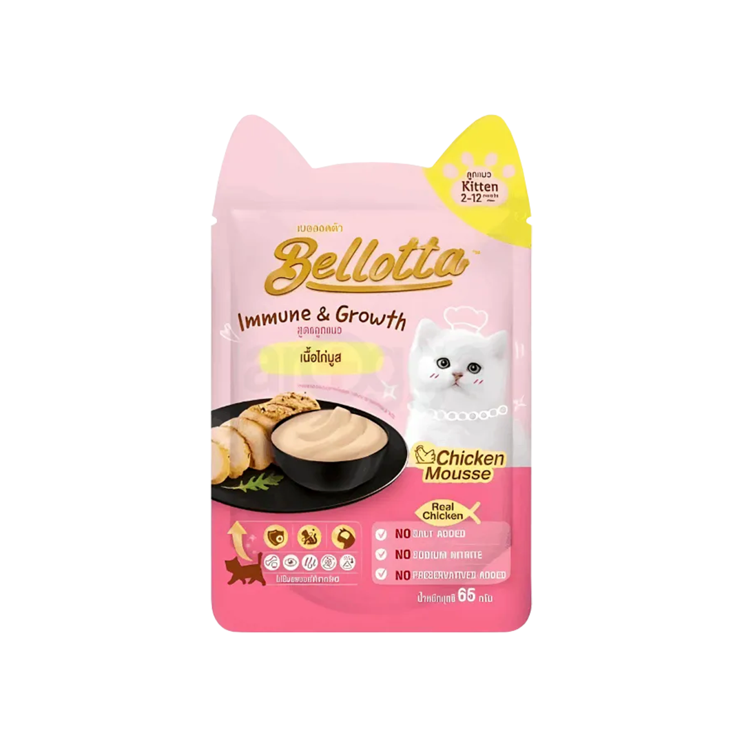 Bellotta Kitten Pouch Chicken Mousse 65gm