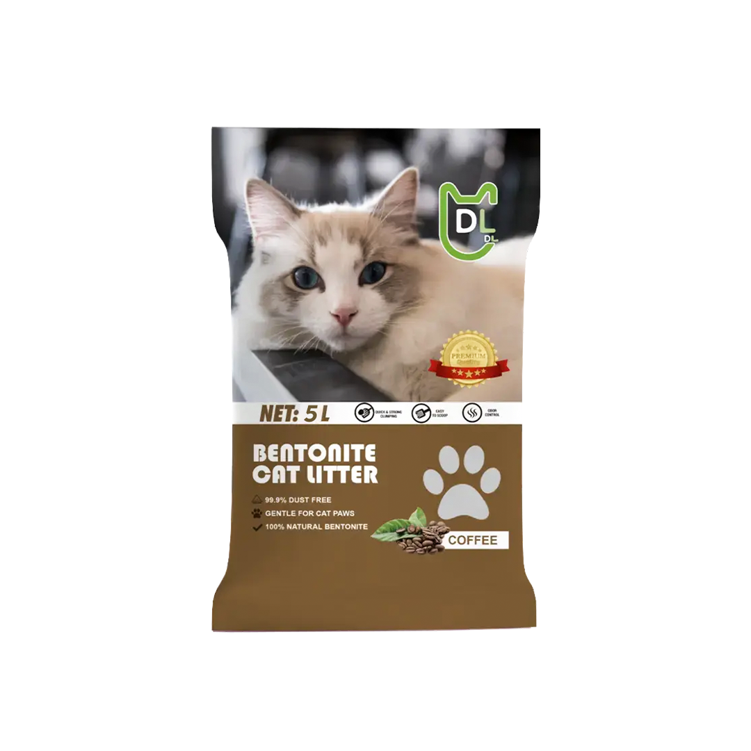 DL Bentonite Cat Litter Coffee 5L
