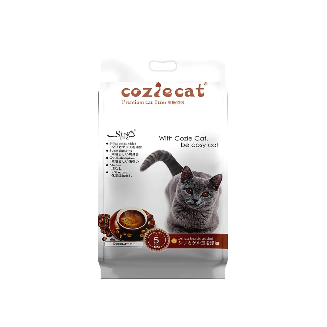 Coziecat Premium Clumping Cat Litter Coffee 10L