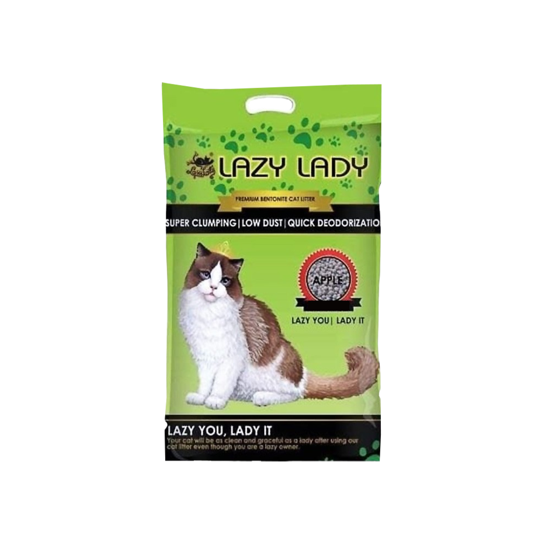 Lazy Lady Cat Litter Apple 5L