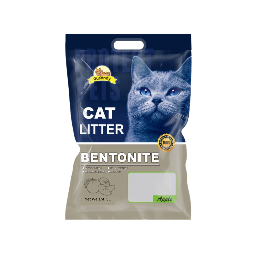 Gusandy Bentonite Cat Litter Apple 5L