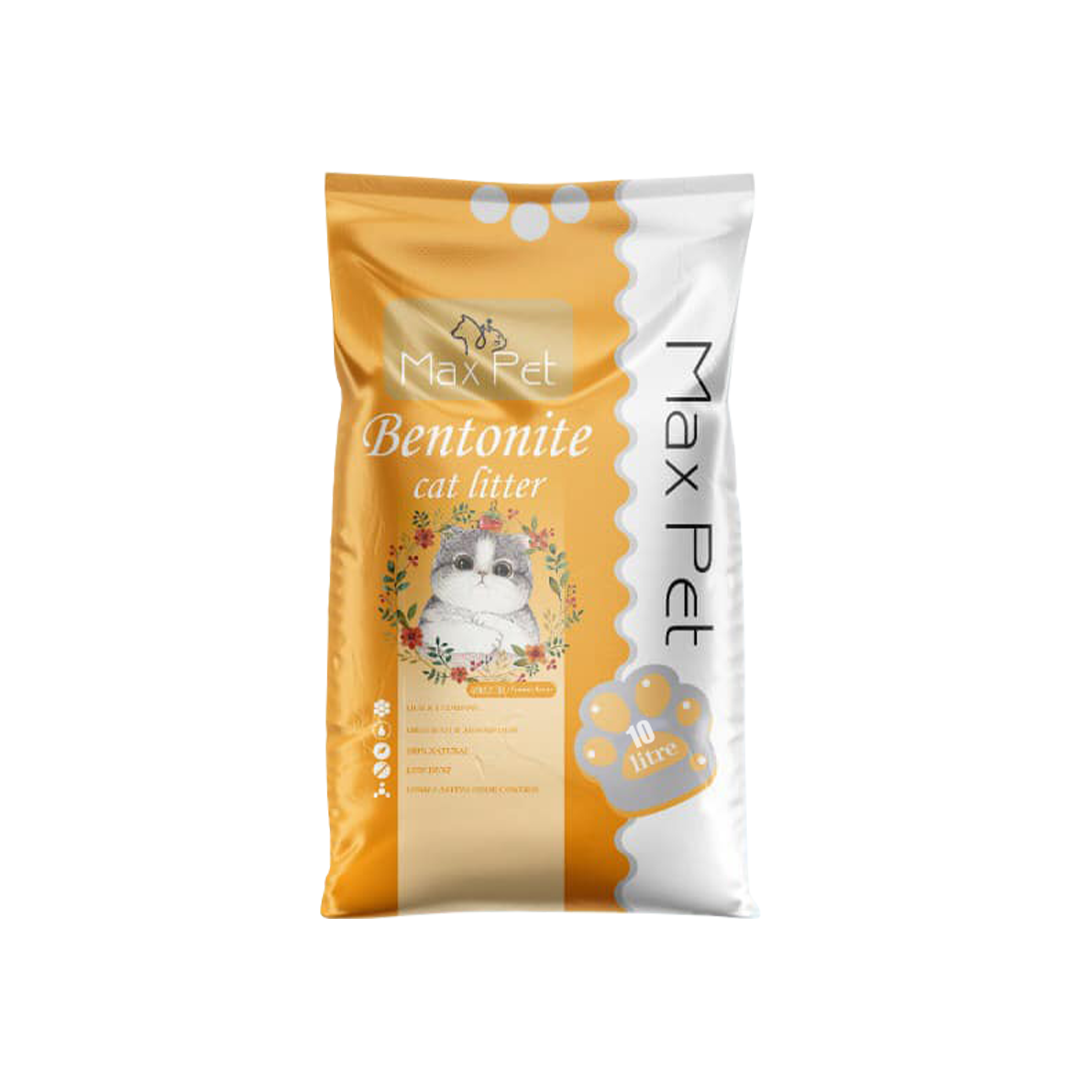 MaxPet Bentonite Cat Litter Lemon 10L