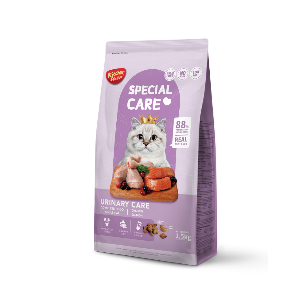 Kitchen Flavor Special Care Urinary Care Complete Food for Adult Cat 1.5kg