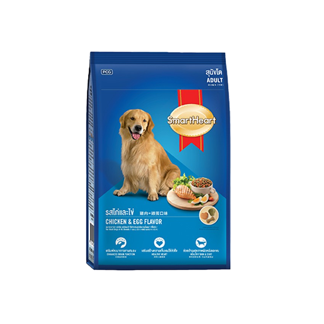 SmartHeart Adult Dog Food Chicken & Egg 3kg