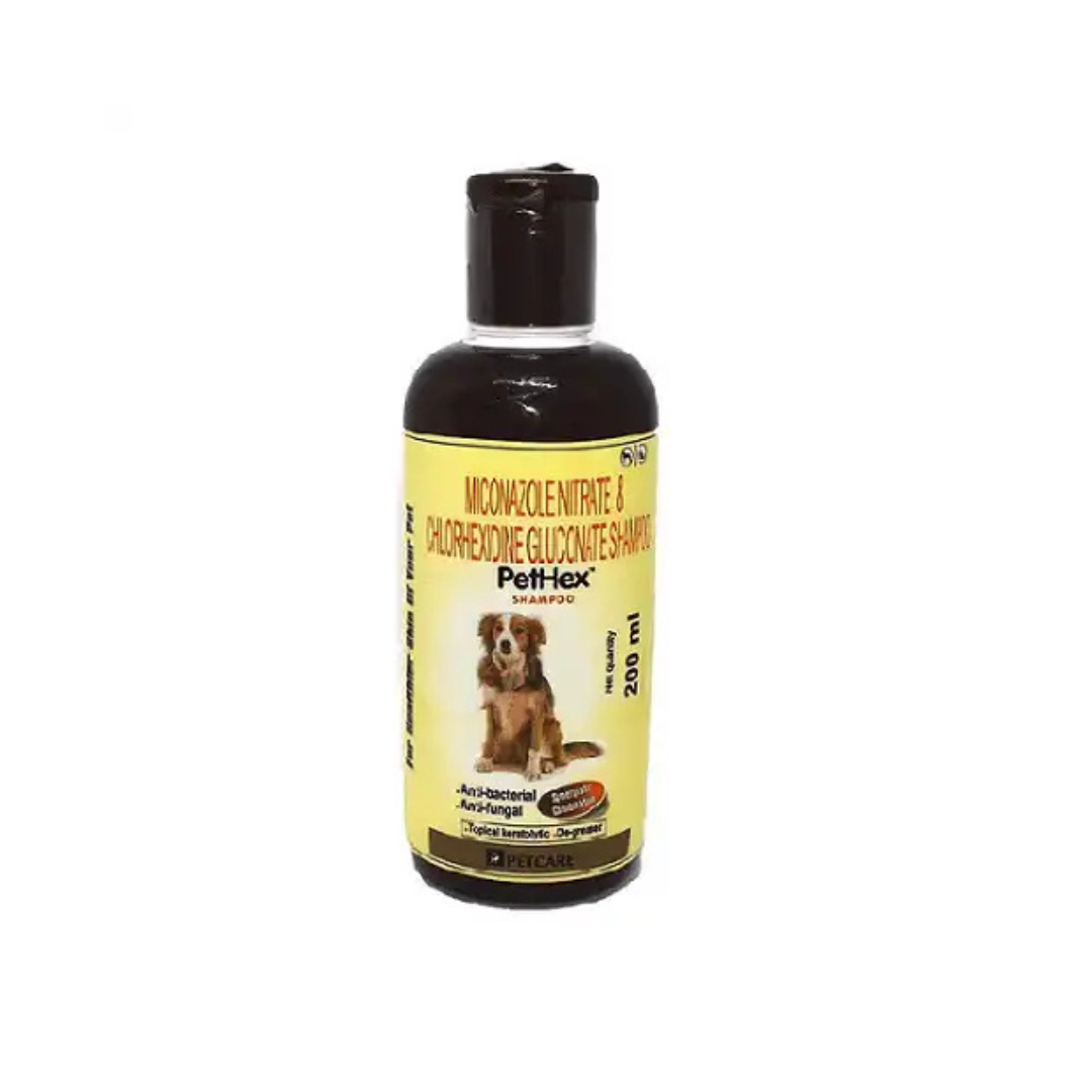 PetCare Pethex Medicated AntiFungal Shampoo 200ml