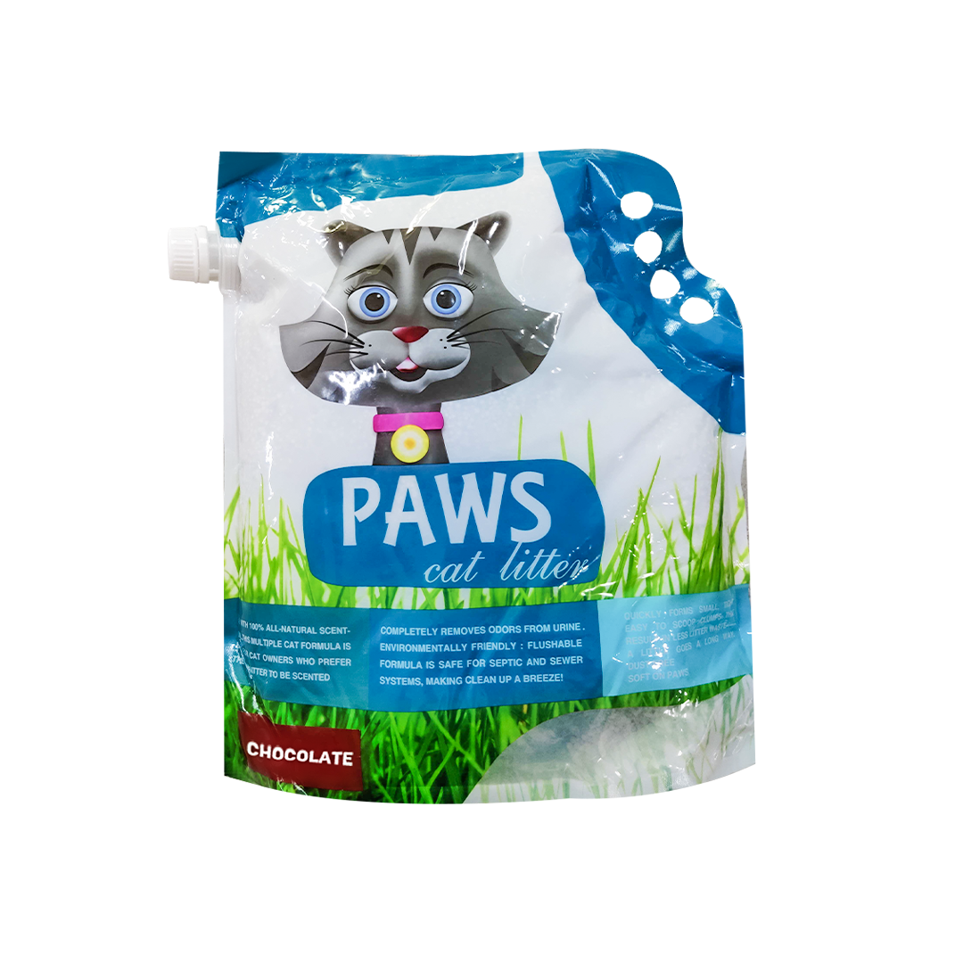 Paws Clumping Cat Litter Chocolate 5L (4.5kg)