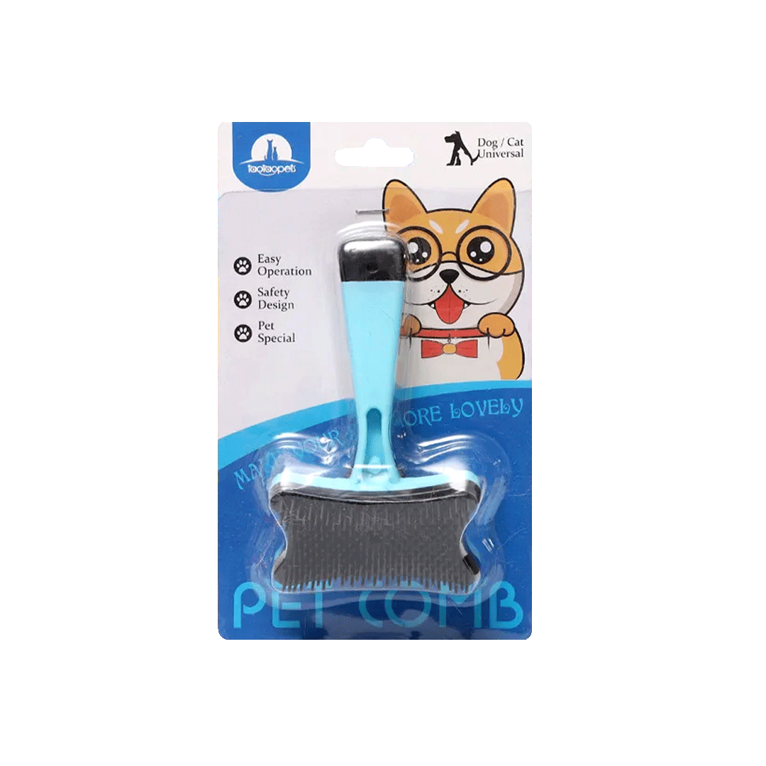 Taotaopets Comb Grooming Brush for Cats & Dogs
