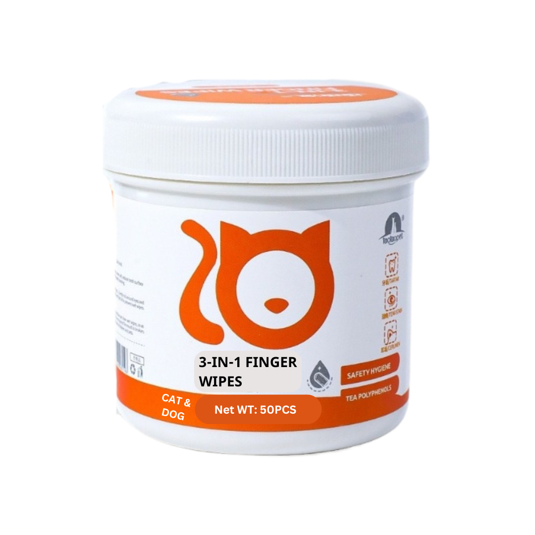 Soft 3 in 1 Finger Wipes Eye, Ear & Teeth