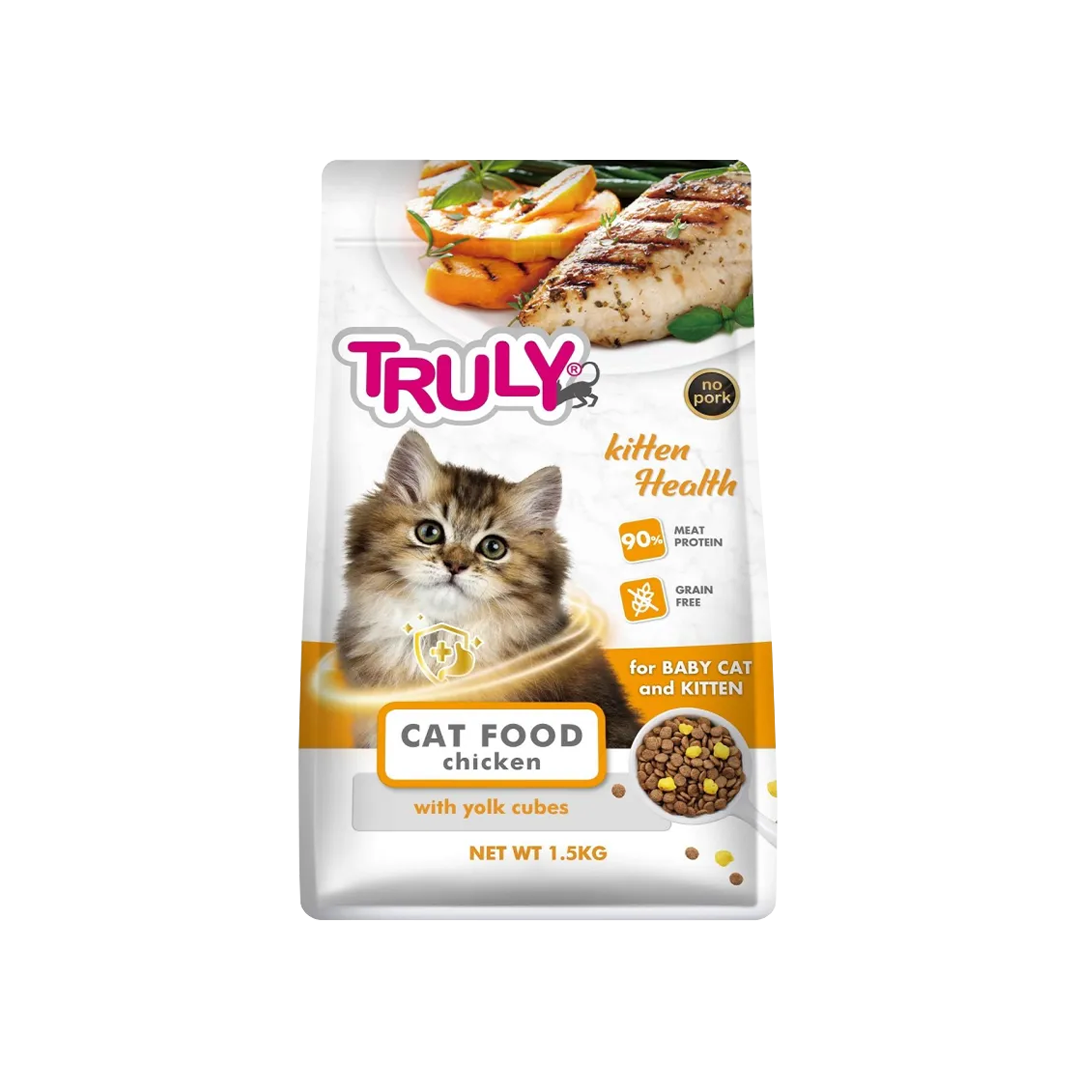 Truly Grain Free Super Premium Dry Cat Food Kitten Chicken 1.5KG