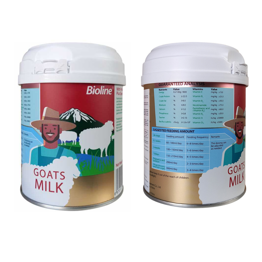 Bioline Milk Replacer Goats Milk 200g