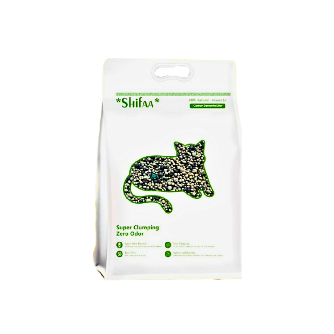 Shifaa Carbon Bentonite Cat Litter 10L