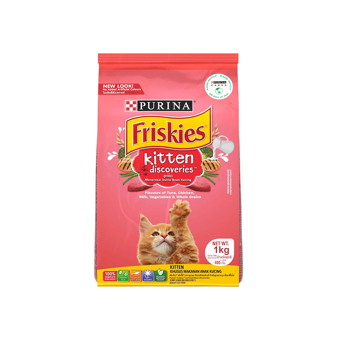 Purina Friskies Kitten Cat Food Discoveries 1kg