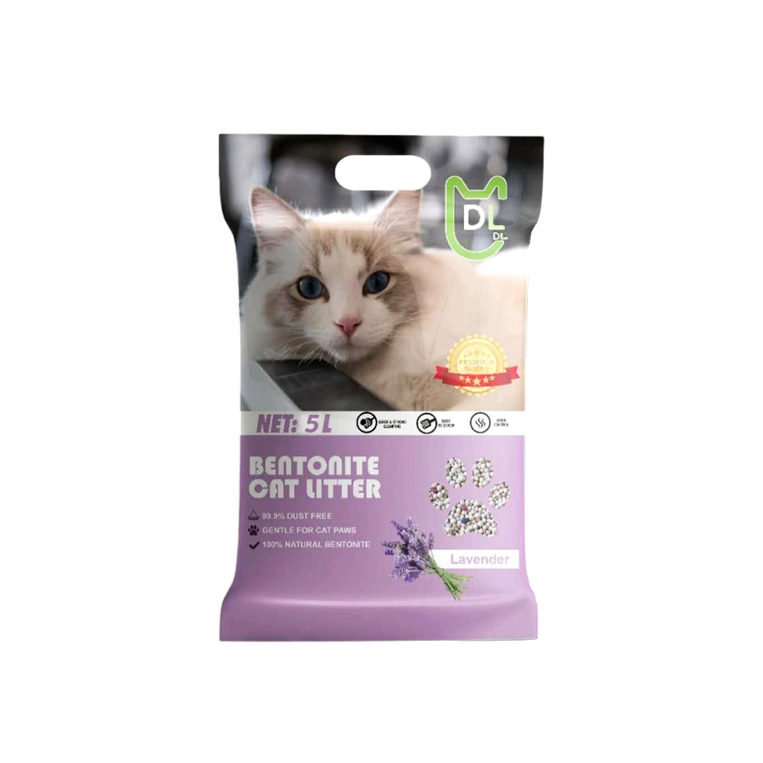 DL Bentonite Cat Litter Lavender 5L