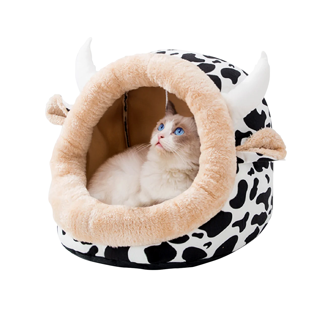 Large Premium Cartoon House for Cats & Puppies