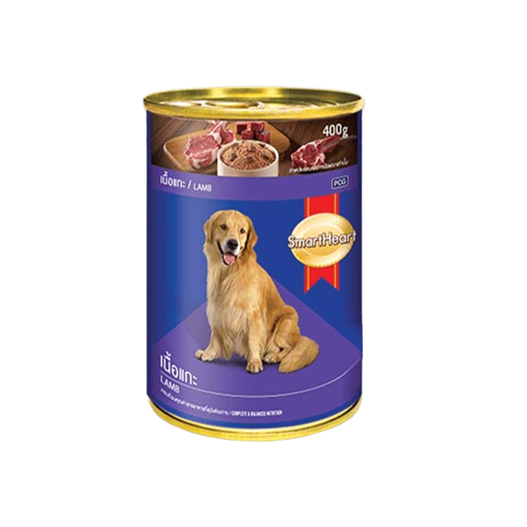 SmartHeart Dog Can Lamb 400g