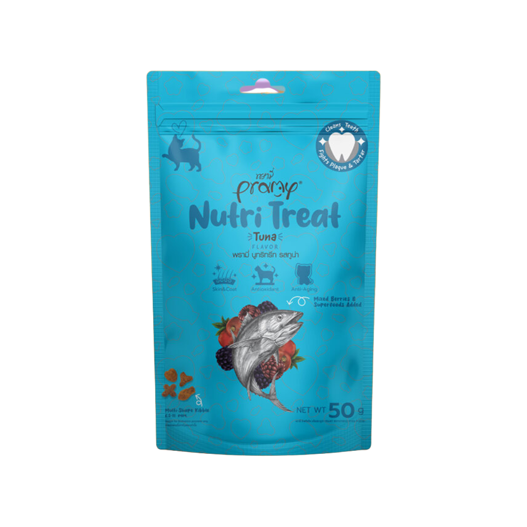 Pramy Nutri Dry Cat Treat Tuna 50g