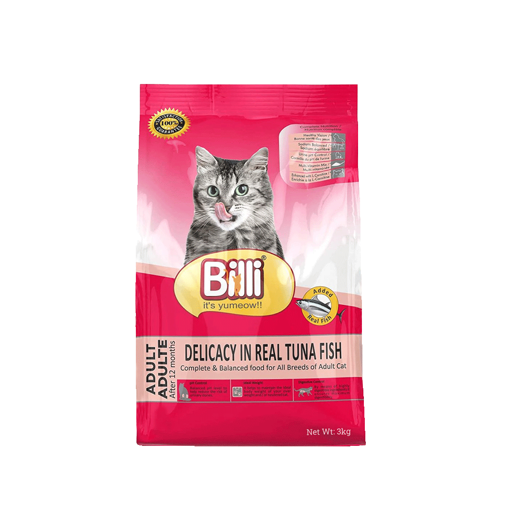 Billi Adult Dry Cat Food Real Tuna 3kg